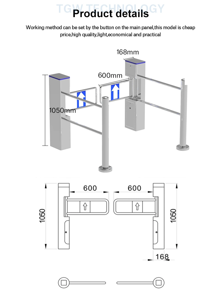 Speed Gate Turnstile Automatic Gate Turnstile Swing Turnstile Barrier Gate