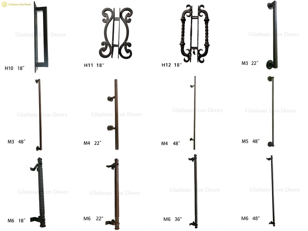 Best Security Iron Metal Gate Double Automatic Entry Door