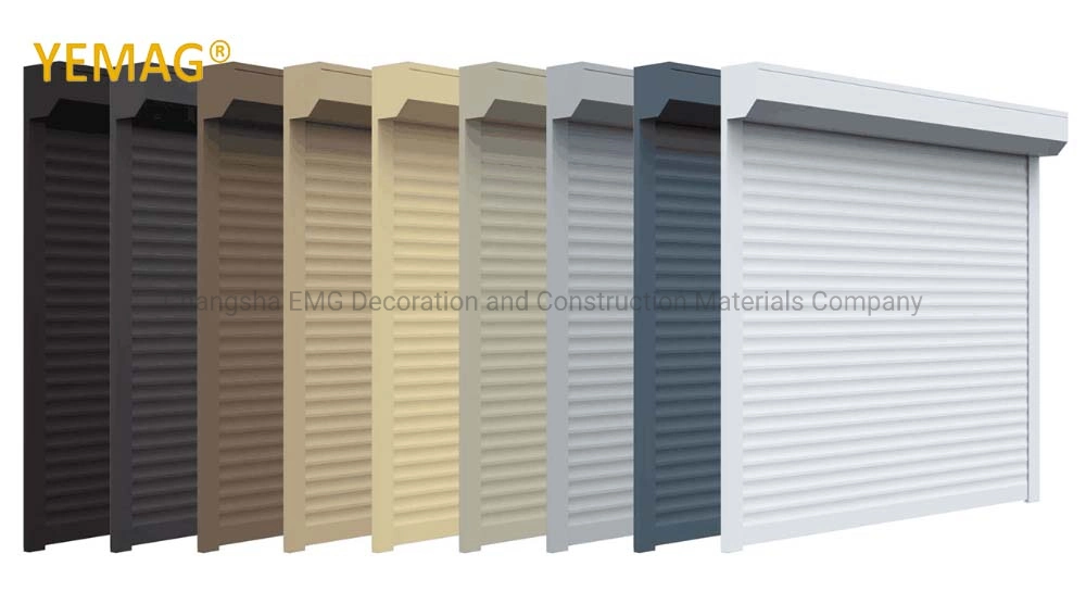 Professional Factory Automatic Aluminum Roller Shutter Hurricane Roller Shutter Storm Shutter