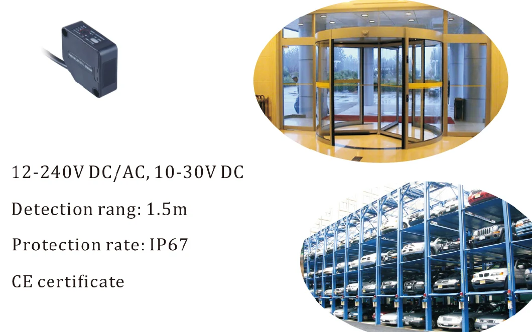 Pmf50d Diffused Type Photoelectric Sensor/ IR Sensor for Automatic Revolving Door