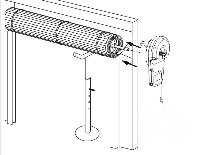 Automatic Door Operators for Domestic Roller Garage Doors, Shed Rolling Doors, Carport, Shopfront