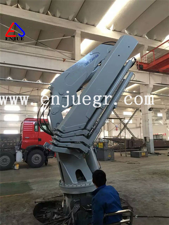 3t@14m Fully Automatic Telescopic Boom Marine Offshore Crane