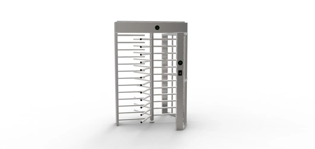 High Security Full Height Turnstile Pedestrian Access Control out Door with RFID