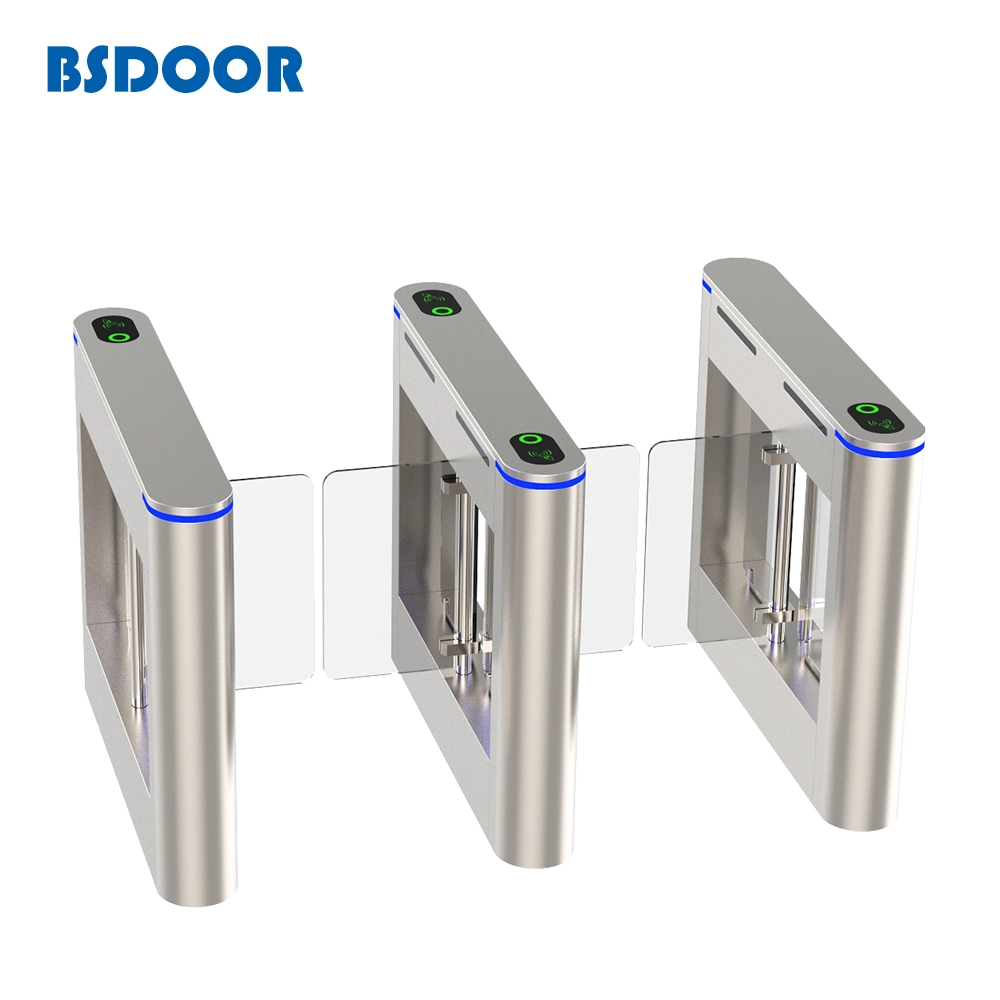 Door Access Control Security Gate Barrier Automatic Opening Swing Barrier Gate