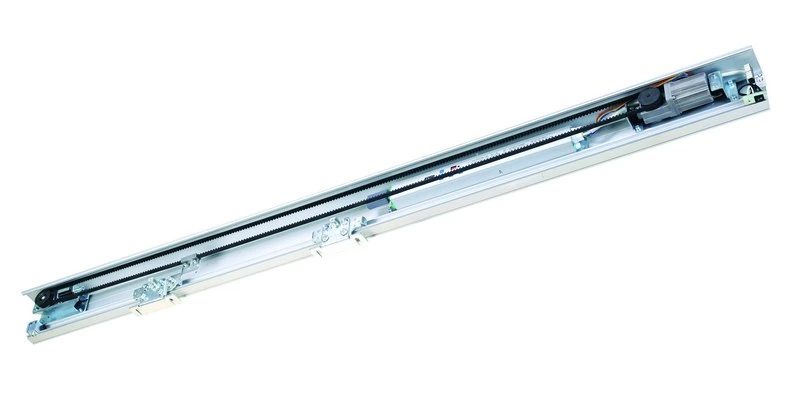 Automatic Sliding Sensor Glass Door, Aluminum Frame, with Fire-Alarm Terminal