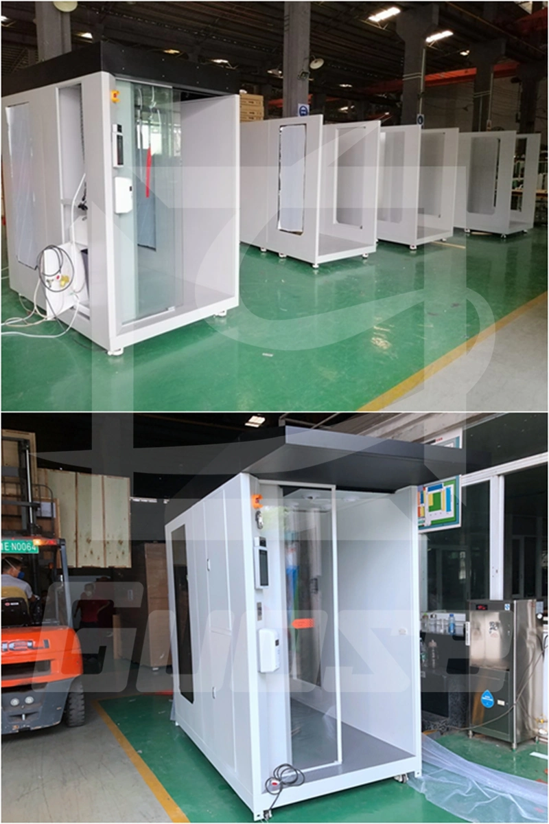 Portable Disinfection Channel Multifunctional Intelligence Measurement Temperature Automatic Door Disinfection Cabinet