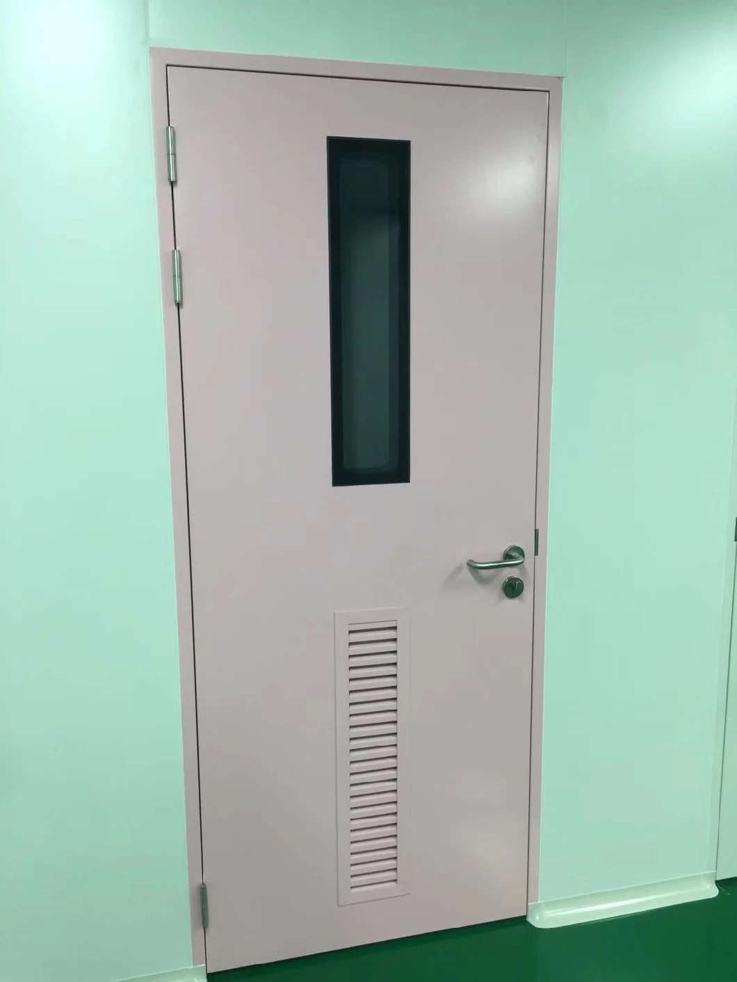 Pharmaceutical Automatic Medical Clean Room Steel Security Entry Doors for Factory