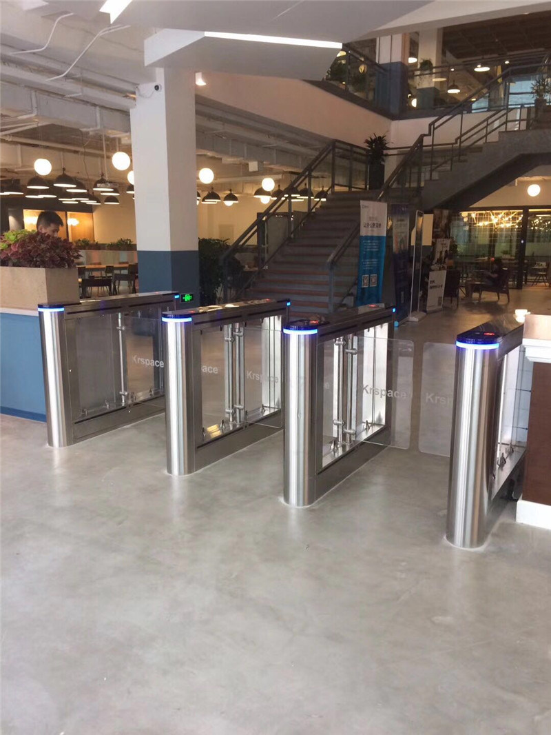 Bridge Swing Barrier Gate Flap Turnstile Gate Full-Automatic Intelligent Channel Gate