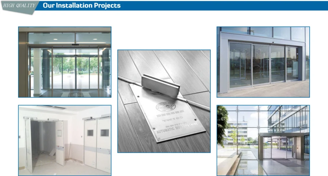 Chinses Automatic Entrance System Suppliers Automatic Glass Sliding Door Operators