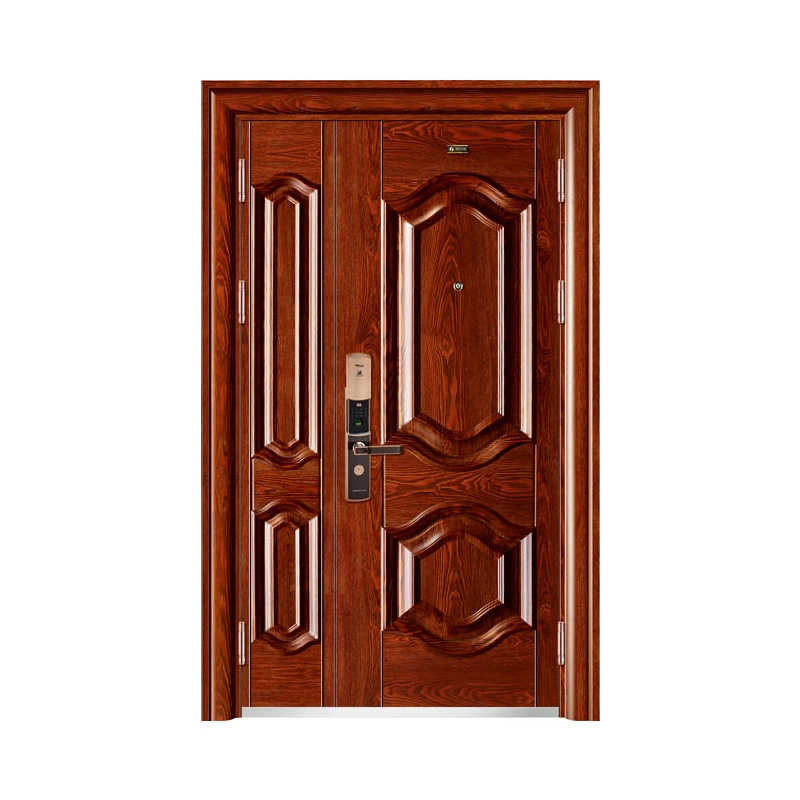 Solid Wood Rolling Glass Door Automatic Gate Armored Entrance Compound Security Door Wood Door Wooden Doors Pivot Door Entrance Gates