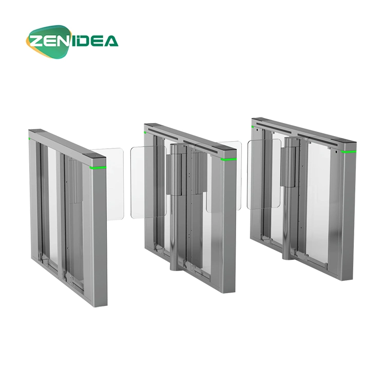 Subway Entrance Automatic Turnstiles Pedestrian Swing Barrier Gate Fingerprint Door