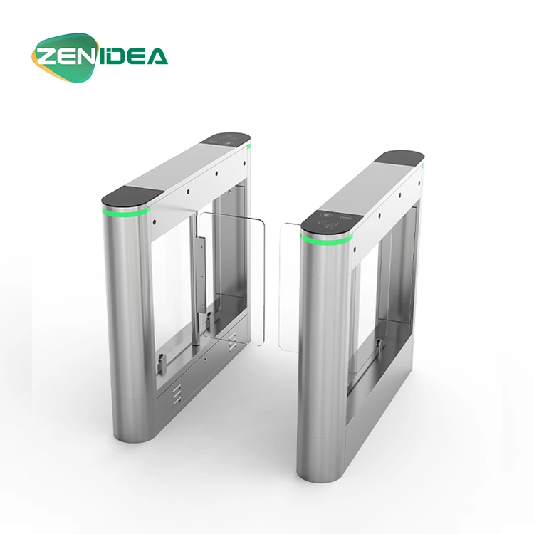 Automatic Security One Line Swing Gate Turnstile Door Bidirection Turnstyle Gate