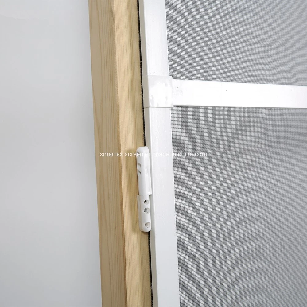 Chinese Manufacturer Security Revolving Fly Screen Door Aluminum Frame Screen Door