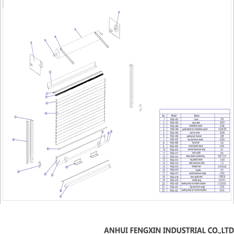 Aluminum Rolling Door Automatic Sliding Flat Entrance Door for Fire Emergency Trucks