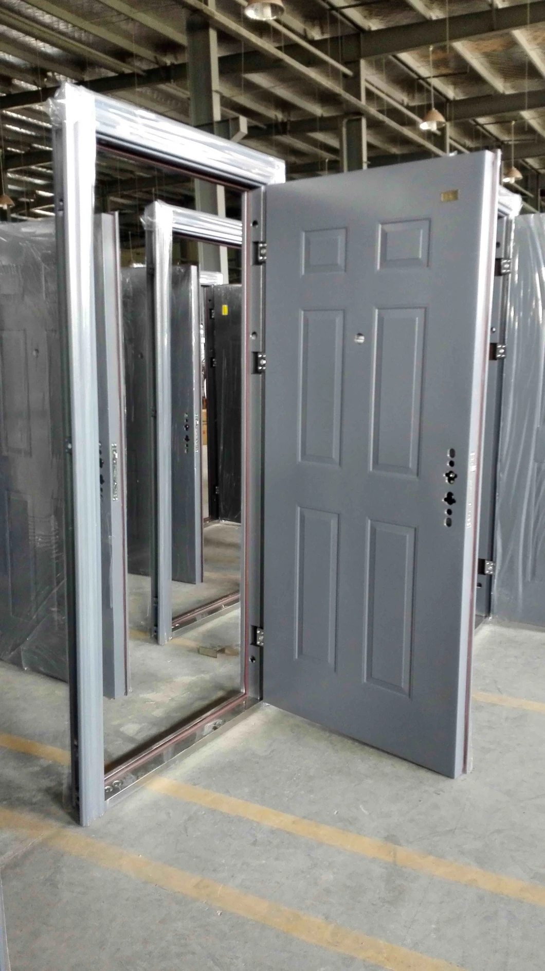 Commercial Interior Door Entrance Steel Security Doors Exterior Doors