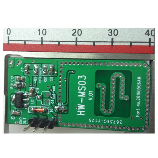 Microwave Sensor PCB for Automatic Door Sensor (HW-MS03)