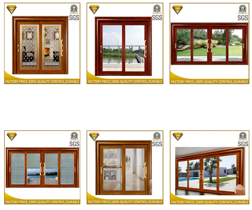 Factory Wholesale Commercial System Aluminium Sliding Balcony Doors Two Tracks Sliding Door