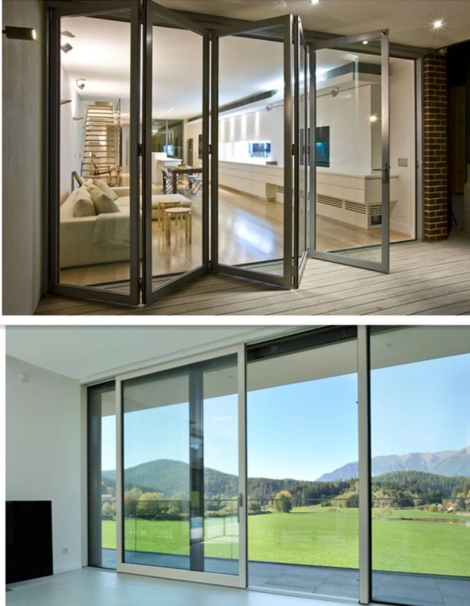 Reflective /Laminated Glass Thermal Break All Kinds of Aluminum Alloy Doors and Windows for Building/Residential