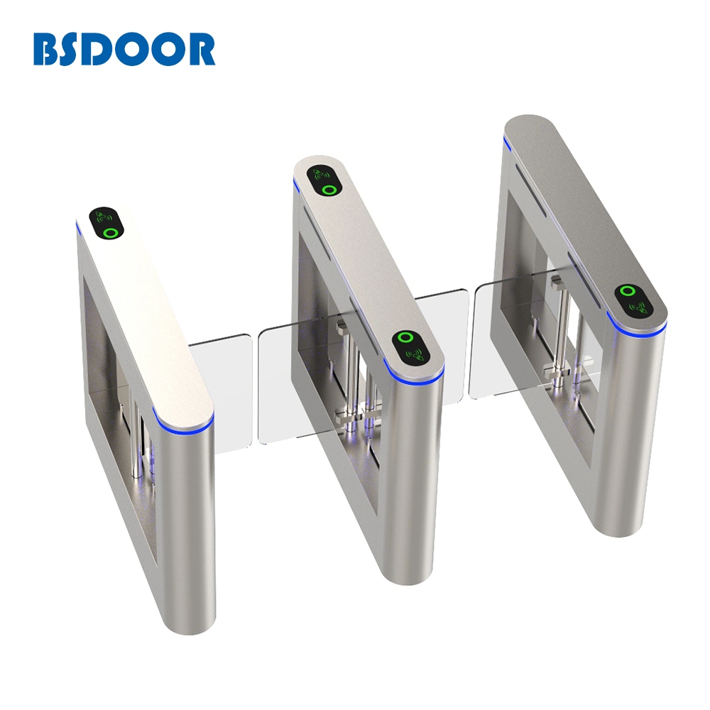 Door Access Control Security Gate Barrier Automatic Opening Swing Barrier Gate