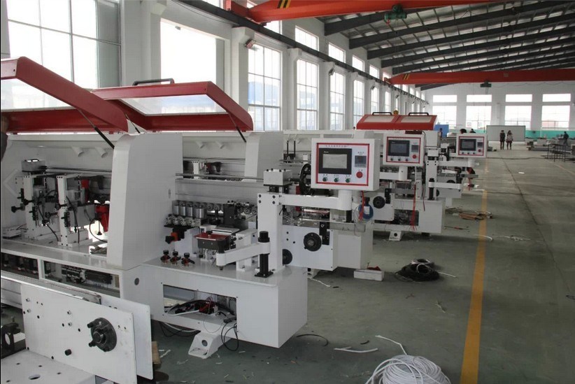 Sosn Full Automatic Edge Banding Machine for Furniture Door Cabinet