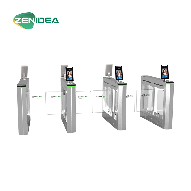 Automatic Waist High Swing Gate Turnstile High-Speed Luxury Full Automatic Speed Lane Gate Series