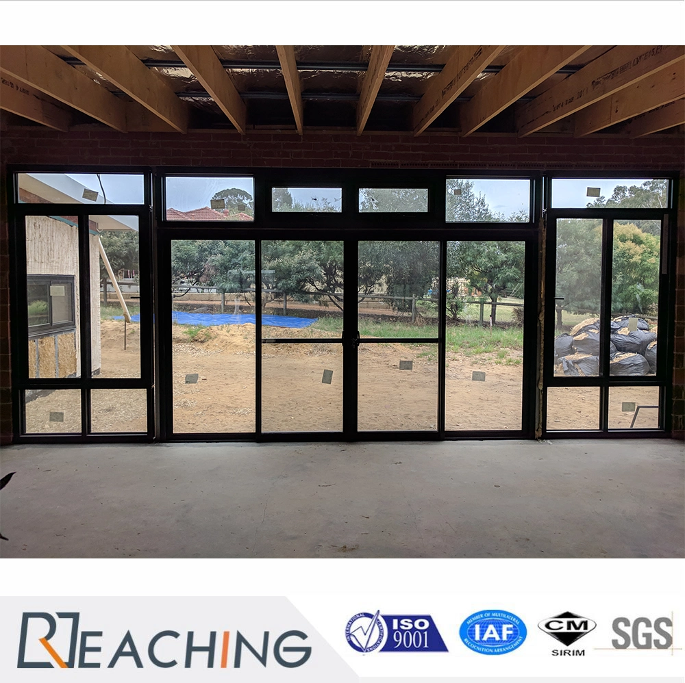 Good Price Aluminium Alloy Pocket Door Double Glazed Glass Sliding Door