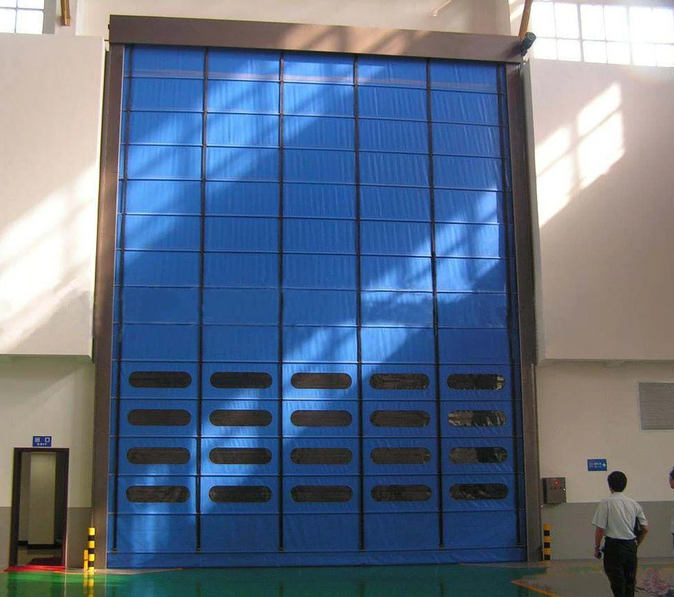 Automatic Folding up Fast Acting Door for External Use