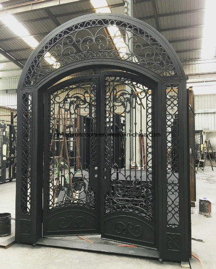 American Standard Wrought Iron Entry Doors for Home Entry