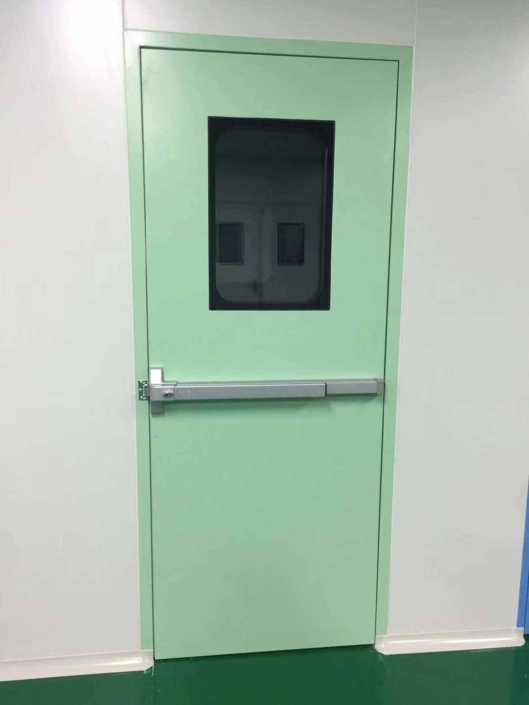 Pharmaceutical Automatic Medical Clean Room Steel Security Entry Doors for Factory