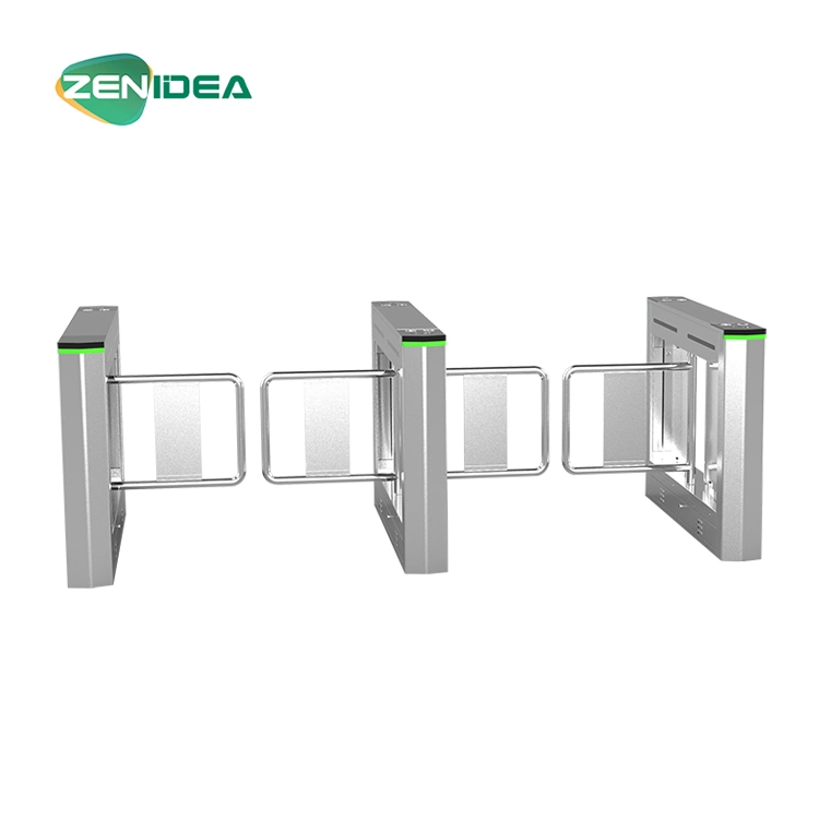 Automatic Waist High Swing Gate Turnstile High-Speed Luxury Full Automatic Speed Lane Gate Series