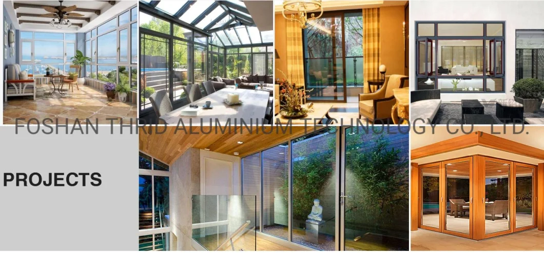 As2047 Standard Residential Outside Used Aluminum Sliding Glass Doors