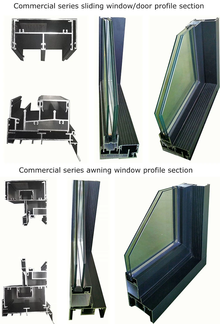 Good Price Aluminium Alloy Pocket Door Double Glazed Glass Sliding Door