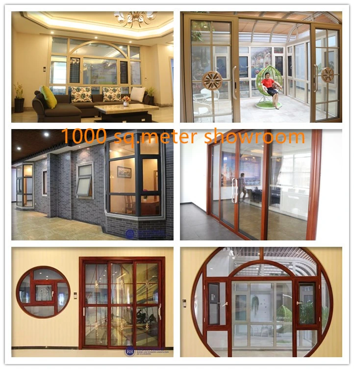 Factory Wholesale Commercial System Aluminium Sliding Balcony Doors Two Tracks Sliding Door