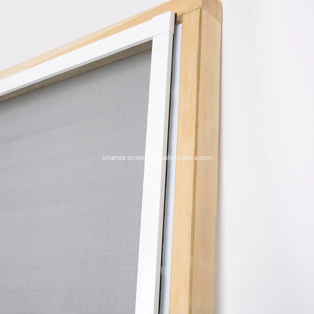 Chinese Manufacturer Security Revolving Fly Screen Door Aluminum Frame Screen Door