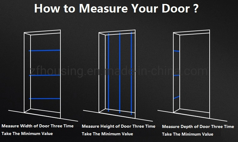 House Front Door Designs Steel Entry Exterior Door, Security Steel Door, Cast Aluminium Door