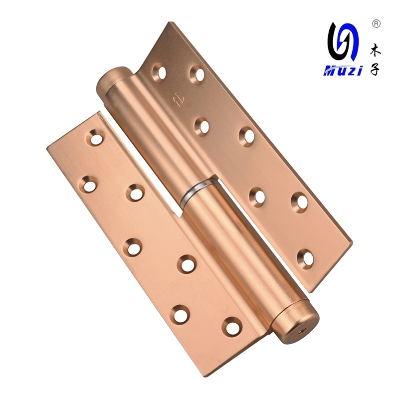 Red Bronze Hydraulic Buffer Door Closer Automatic Closing Door Hinges for Home Door