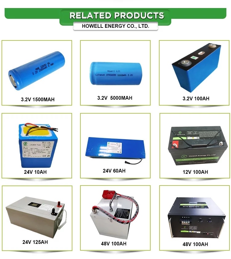 24V 30ah Li Ion Battery Solar Battery 24 Volt Lithium Battery Pack