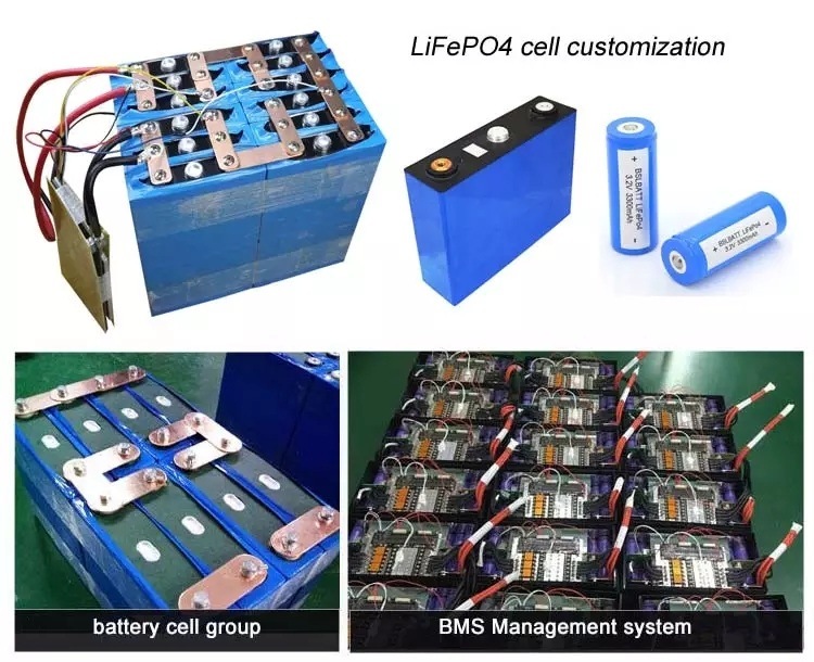 12V 50ah Lithium Ion Battery Cells 32650