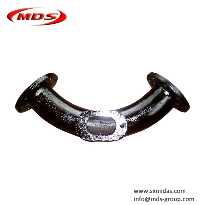 Cast Ductile Iron Fcd45 Long Radius 45 Degree Pipe Bend