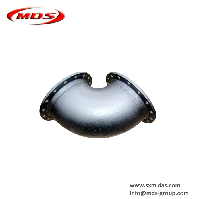 Cast Ductile Iron Fcd45 Long Radius 45 Degree Pipe Bend