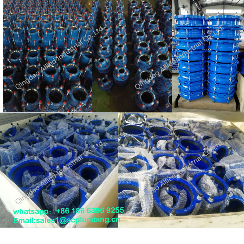 Ductile Iron Di Restrained Coupling for HDPE Pipe