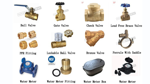 Cast Iron Saddles and Ferrule Straps for PVC or AC Pipe