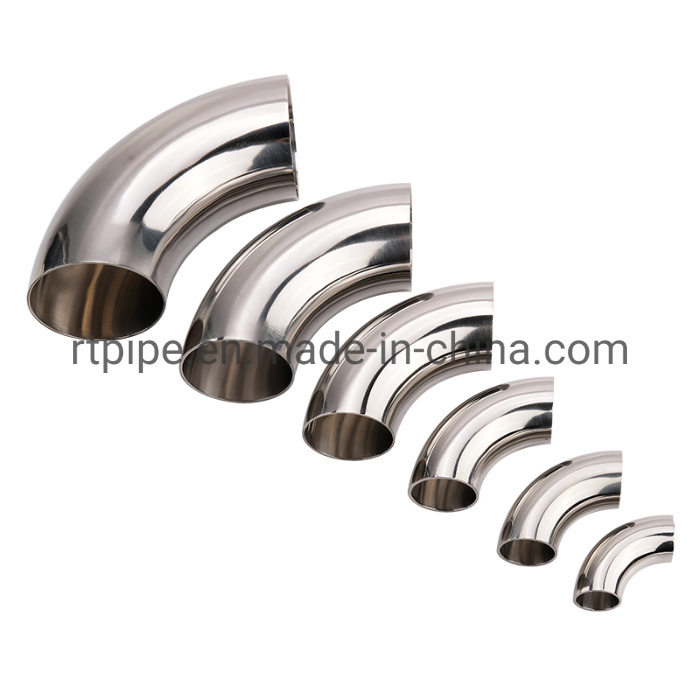 Stainless Steel Sanitary 90 Degree Weld Elbow