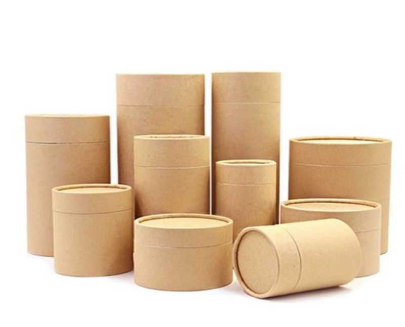 Wholesale Custom Fancy Logo Printed Kraft Paper Tube Paper Tube