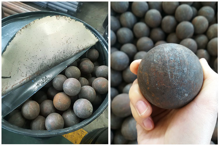 Cast Iron High Hardness Forged Grinding Steel Balls for Mine Mills