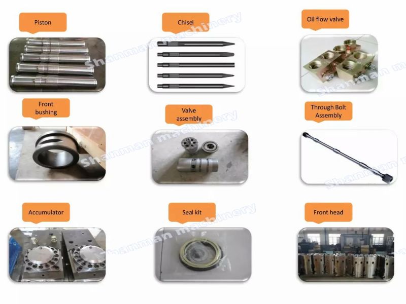 Excavator Rock Breaker, Hydraulic Breaking Hammer