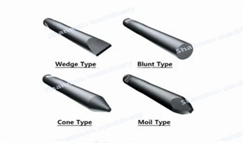 Excavator Rock Breaker, Hydraulic Breaking Hammer