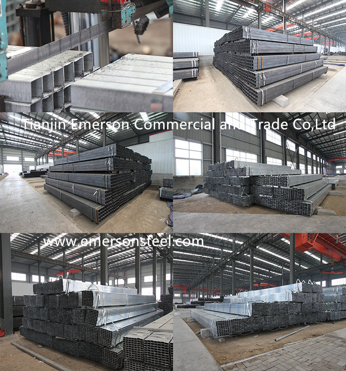 Q215 China Supplier Mild Ms Black Square Pipe Steel Tube Price From China