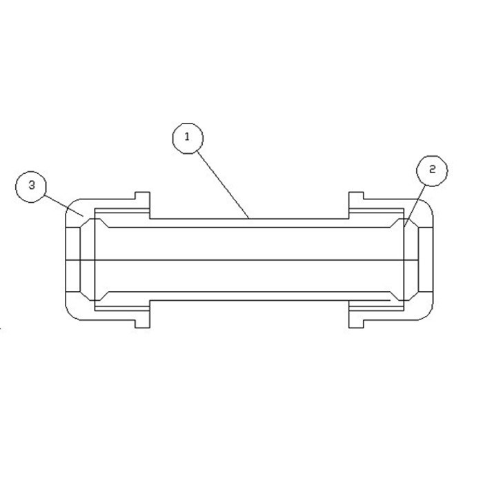 PVC Pipe Fittings Plastic Hydraulic Quick Union Compression Coupling