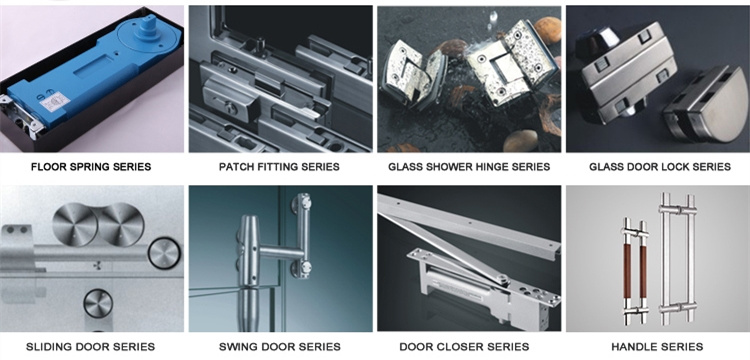 Keyless Tempered Door Lock for Glass Door Fittings